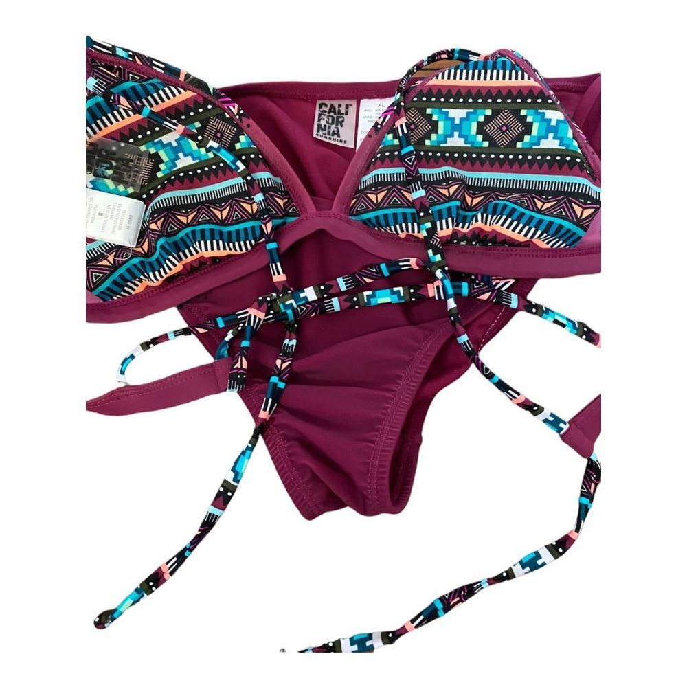 2 piece California sunshine swimsuit.